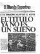 Portada diario M.Deportivo del día 1/12/1980