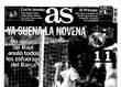 Portada diario As del día 2/5/2002