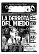 Portada diario Sport del día 7/12/2003