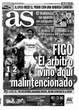 Portada diario As del día 26/4/2004