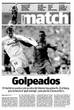 Portada diario La Vanguardia del día 11/4/2005