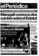 Portada diario Periodico de Catalunya del día 11/4/2005
