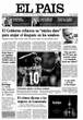 Portada diario El País del día 20/11/2005