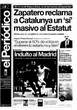 Portada diario Periodico de Catalunya del día 2/4/2006