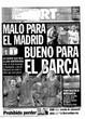 Portada diario Sport del día 2/4/2006