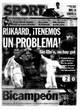 Portada diario Sport del día 23/10/2006