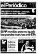 Portada diario Periodico de Catalunya del día 11/3/2007