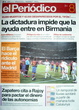 Portada diario Periodico de Catalunya del día 8/5/2008