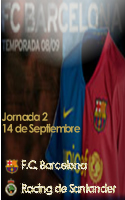 Foto de Cartel Partido F.C. Barcelona