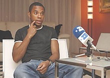  Foto de Robinho en declaraciones a EFE (EFE)