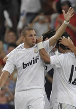 Foto de El Real Madrid golea 4-0 al Rosenborg en el Trofeo Santiago Bernabéu