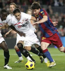 Foto de El F.C. Barcelona golea 5-0 al Sevilla