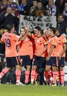 Foto de El Barça vence con autoridad 1-3 al Getafe