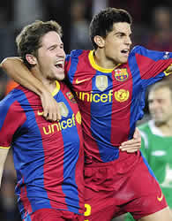 Foto de El F.C. Barcelona vence 2-0 al Rubin Kazan