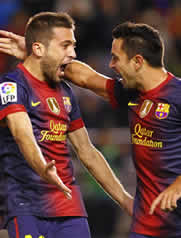 Foto de El Barça golea 0-5 al Rayo en Vallecas