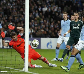 Foto de El Real Madrid empata 1-1 con el City pero se clasifica para octavos