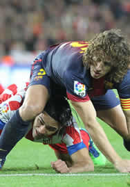 Foto de El F.C. Barcelona vence 4-1 al Atlético de Madrid y se destaca en la Liga