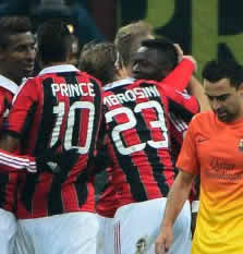 Foto de El F.C. Barcelona cae 2-0 ante el Milan