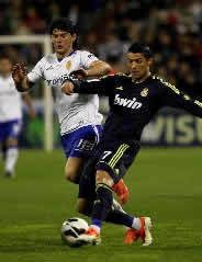 Foto de El Real Madrid empata a un gol en Zaragoza