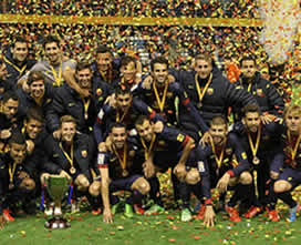 Foto de El F.C. Barcelona se hace con su séptima Copa Catalunya