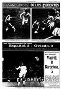 Portada diario La Vanguardia del día 18/2/1974