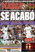 Portada diario Marca del día 3/5/2009