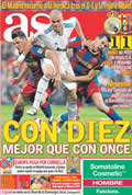 Portada diario As del día 17/4/2011