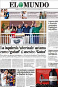 Portada diario El Mundo del día 17/4/2011