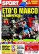 Portada diario Sport del 20 de Octubre de 2008