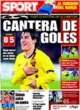 Portada diario Sport del 23 de Octubre de 2008