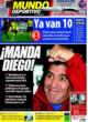 Portada Mundo Deportivo del 29 de Octubre de 2008