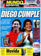 Portada Mundo Deportivo del 31 de Octubre de 2008