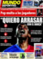 Portada Mundo Deportivo del 15 de Noviembre de 2008