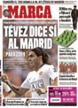 Portada diario Marca del 21 de Noviembre de 2008