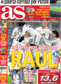 Portada diario AS del 26 de Noviembre de 2008