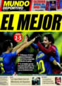 Portada Mundo Deportivo del 27 de Noviembre de 2008