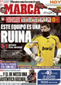 Portada diario Marca del 30 de Noviembre de 2008