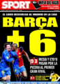 Portada diario Sport del 30 de Noviembre de 2008