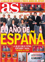 Portada diario AS del 4 de Diciembre de 2008