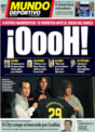 Portada Mundo Deportivo del 4 de Diciembre de 2008