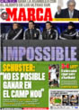 Portada diario Marca del 8 de Diciembre de 2008