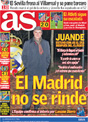 Portada diario AS del 15 de Diciembre de 2008