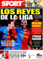 Portada diario Sport del 15 de Diciembre de 2008