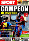 Portada diario Sport del 22 de Diciembre de 2008