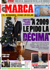 Portada diario Marca del 24 de Diciembre de 2008