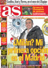 Portada diario AS del 27 de Diciembre de 2008