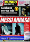 Portada Mundo Deportivo del 29 de Diciembre de 2008