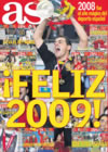 Portada diario AS del 31 de Diciembre de 2008