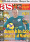 Portada diario AS del 3 de Enero de 2009