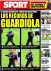 Portada diario Sport del 8 de Enero de 2009